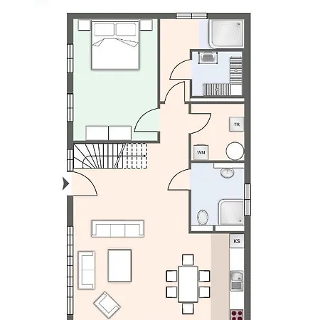 Prázdninový dům Reetdachhaus Norderdeich Reetdachhaus Norderdeich 17 *